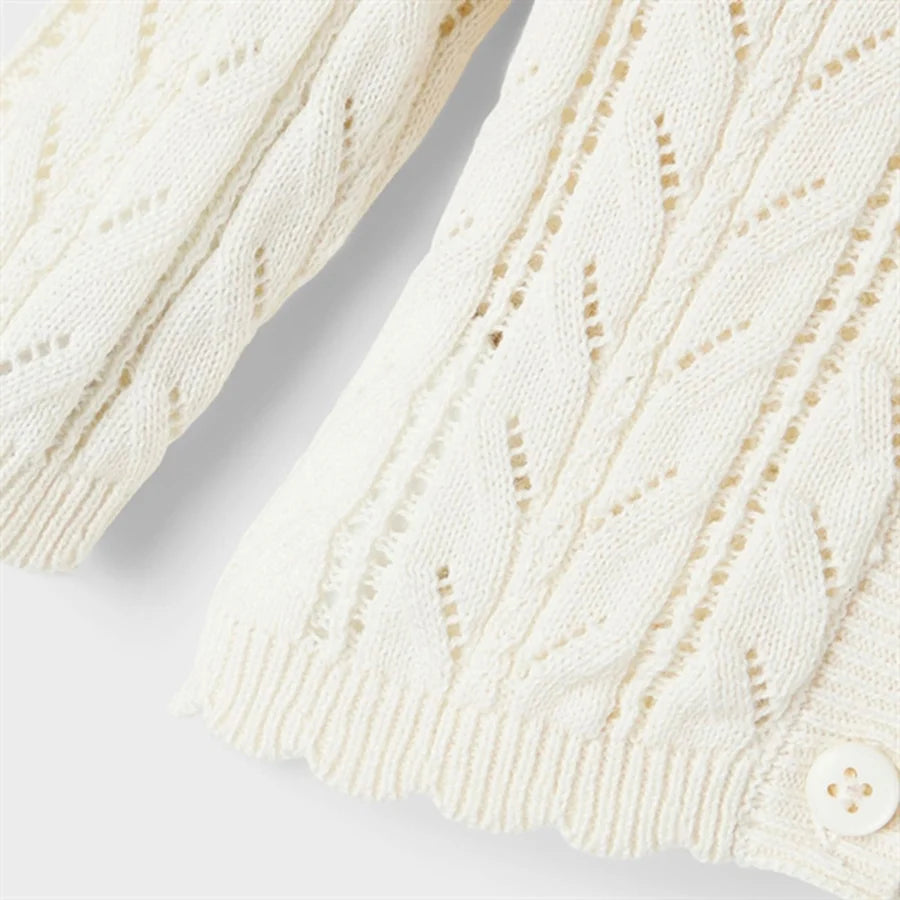 Baby Knitted Cardigan - Long Sleeved - Organic Cotton