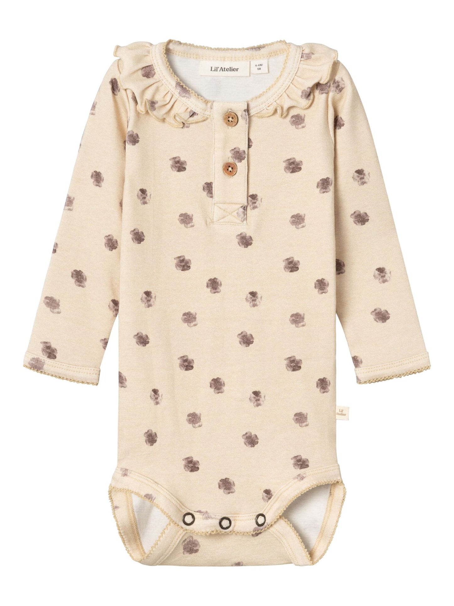 Baby Bodysuit - Long Sleeved - Organic Cotton