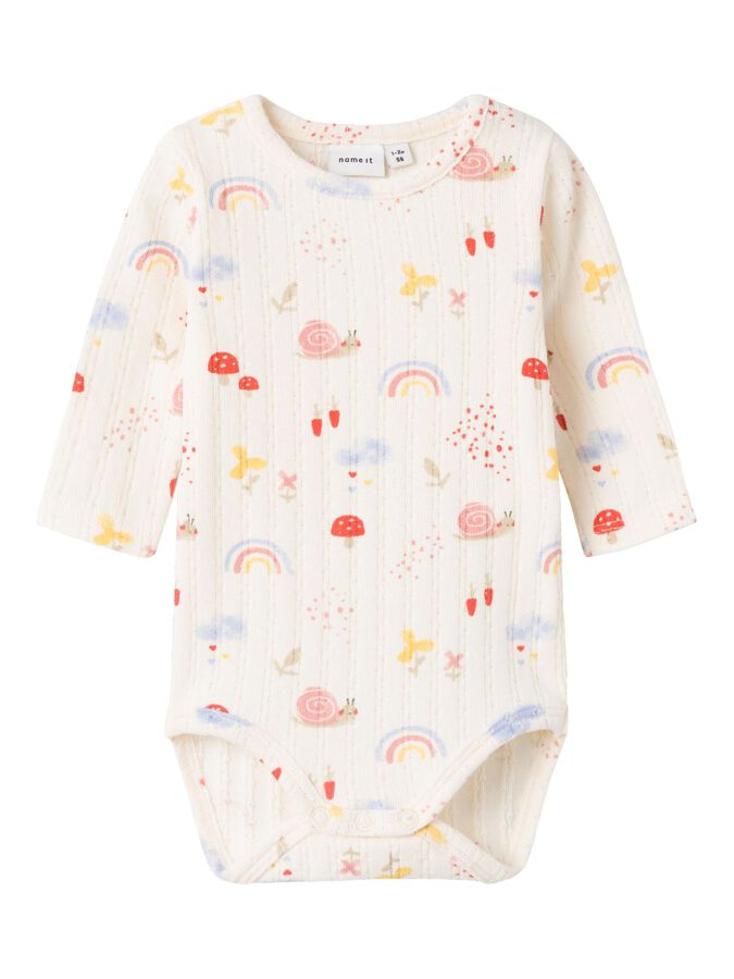 Baby Bodysuit - Long Sleeved - Organic Cotton