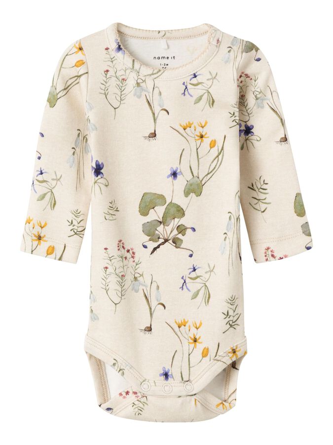 Baby Bodysuit - Long Sleeved - Organic Cotton