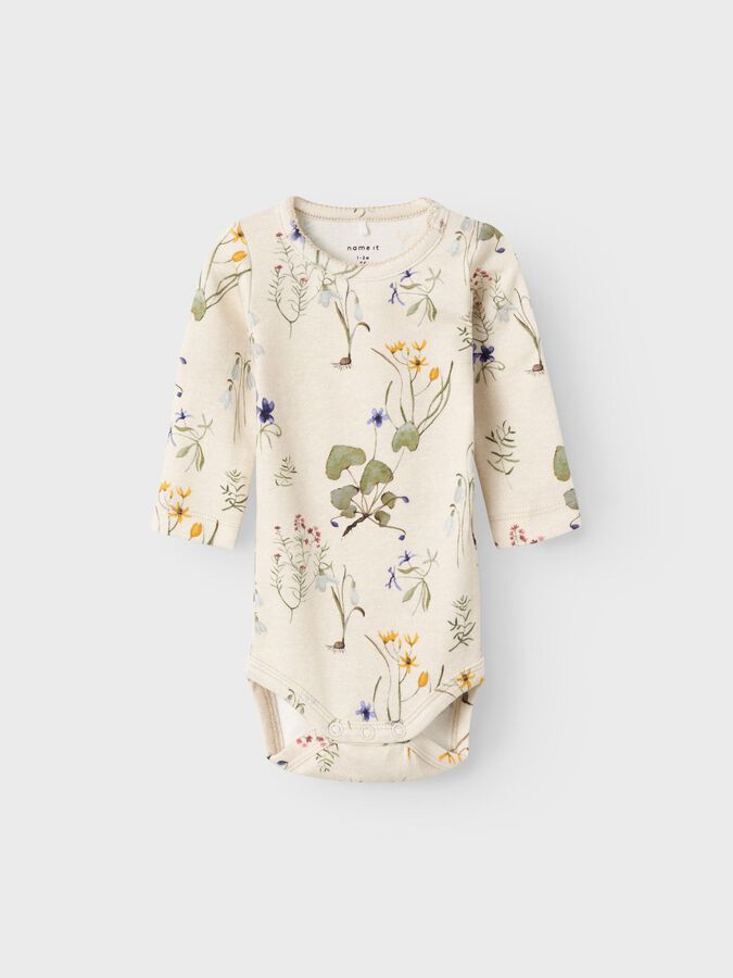 Baby Bodysuit - Long Sleeved - Organic Cotton