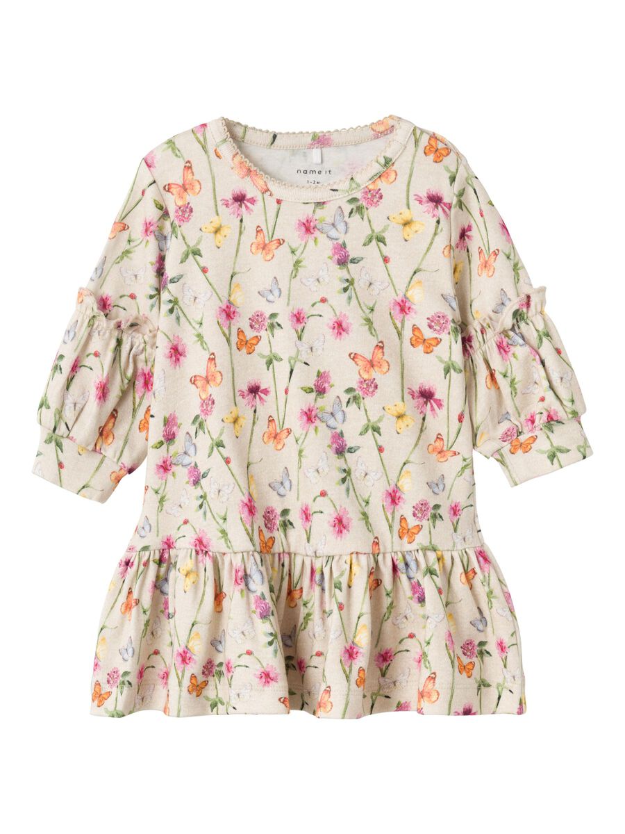 Baby Dress Long Sleeved - Organic Cotton