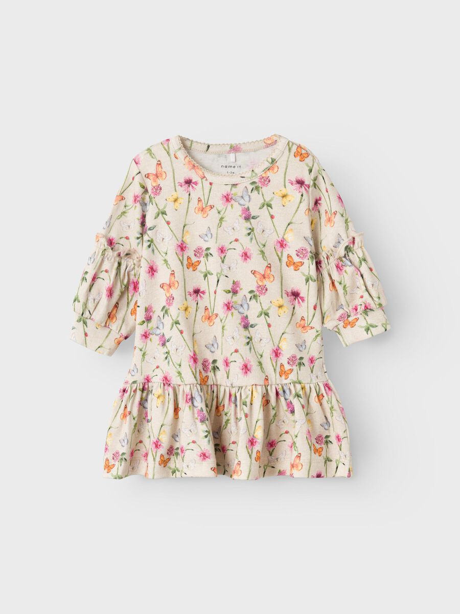 Baby Dress Long Sleeved - Organic Cotton