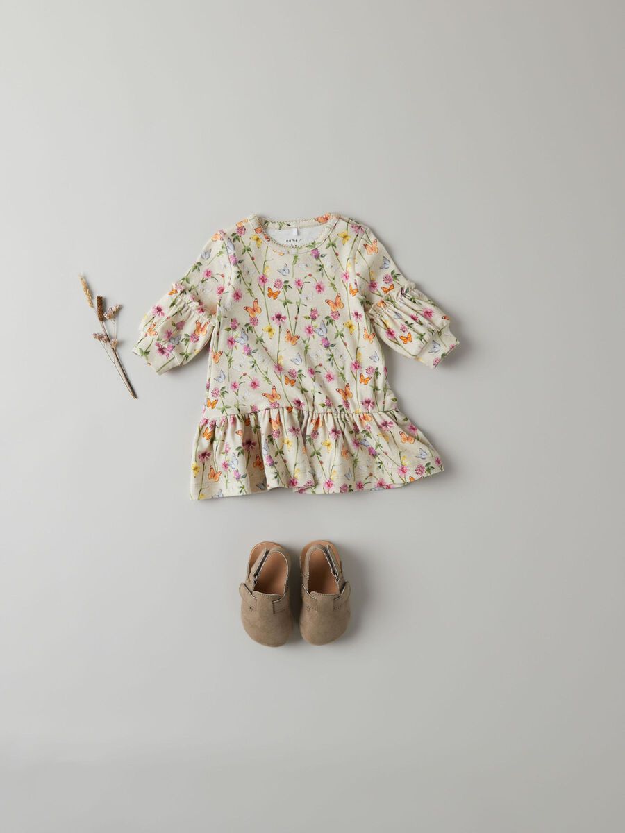 Baby Dress Long Sleeved - Organic Cotton
