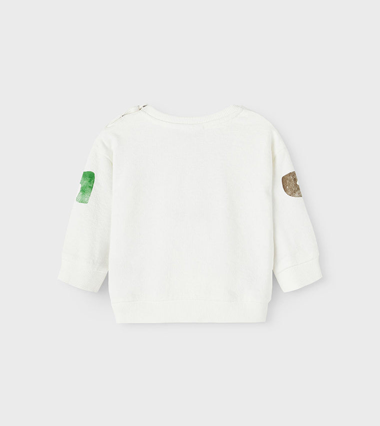 Baby Sweatshirt Long Sleeved Organic Cotton