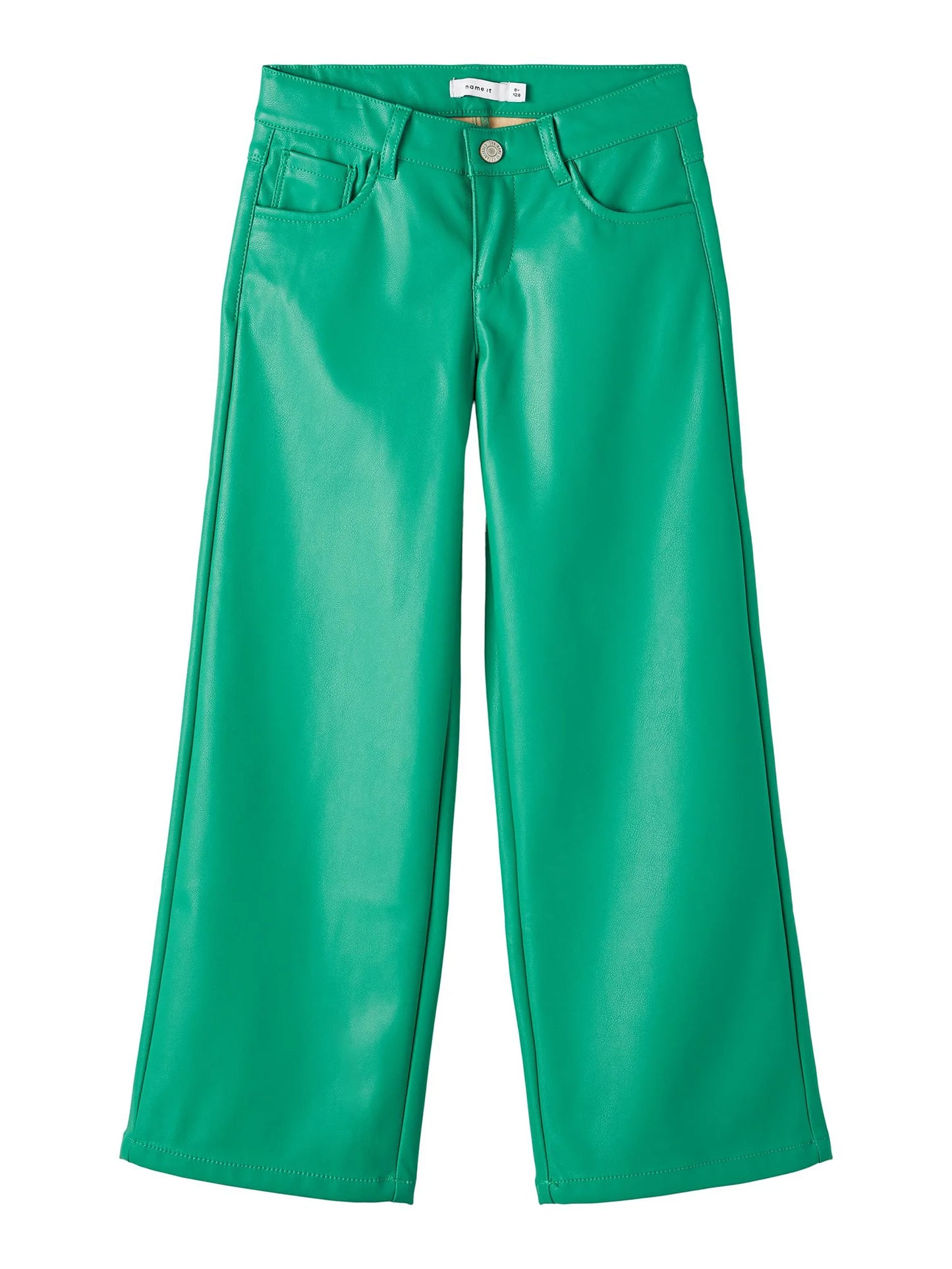 Emerald Leather Pants