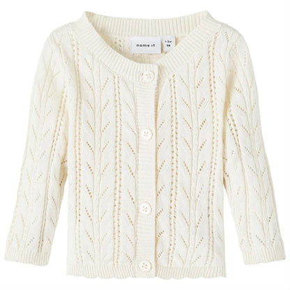 Baby Knitted Cardigan - Long Sleeved - Organic Cotton