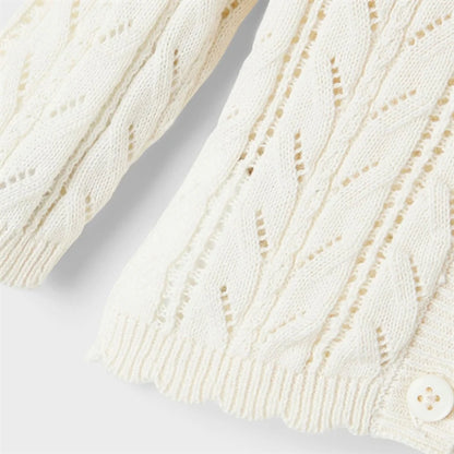 Baby Knitted Cardigan - Long Sleeved - Organic Cotton