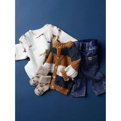 Knitted Cardigan - Organic Cotton