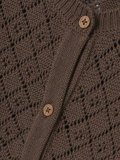 Knitted Cardigan - Organic Cotton