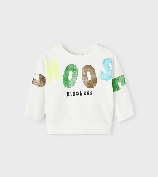 Baby Sweatshirt Long Sleeved Organic Cotton