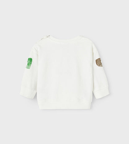 Baby Sweatshirt Long Sleeved Organic Cotton