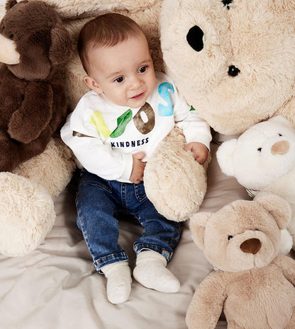 Baby Sweatshirt Long Sleeved Organic Cotton