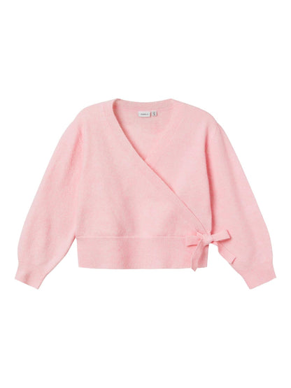 Knitted Wrap Top