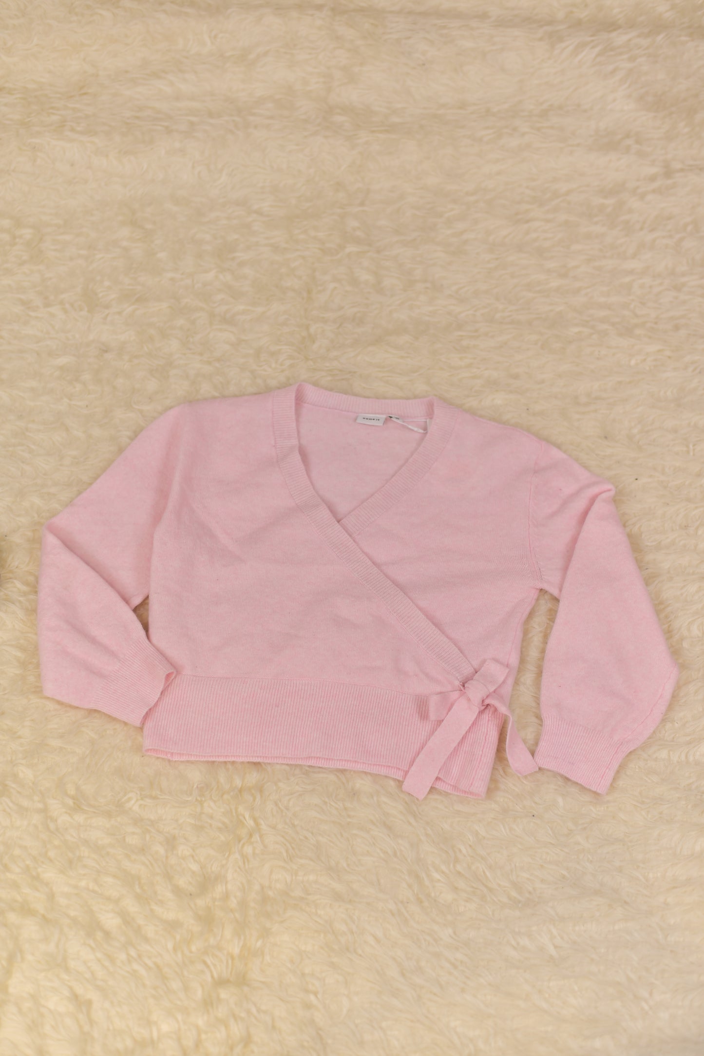 Knitted Wrap Top