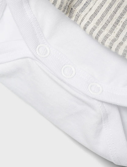 Baby Shirt-Body Long Sleeved - Cotton