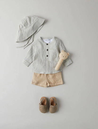Baby Shirt-Body Long Sleeved - Cotton